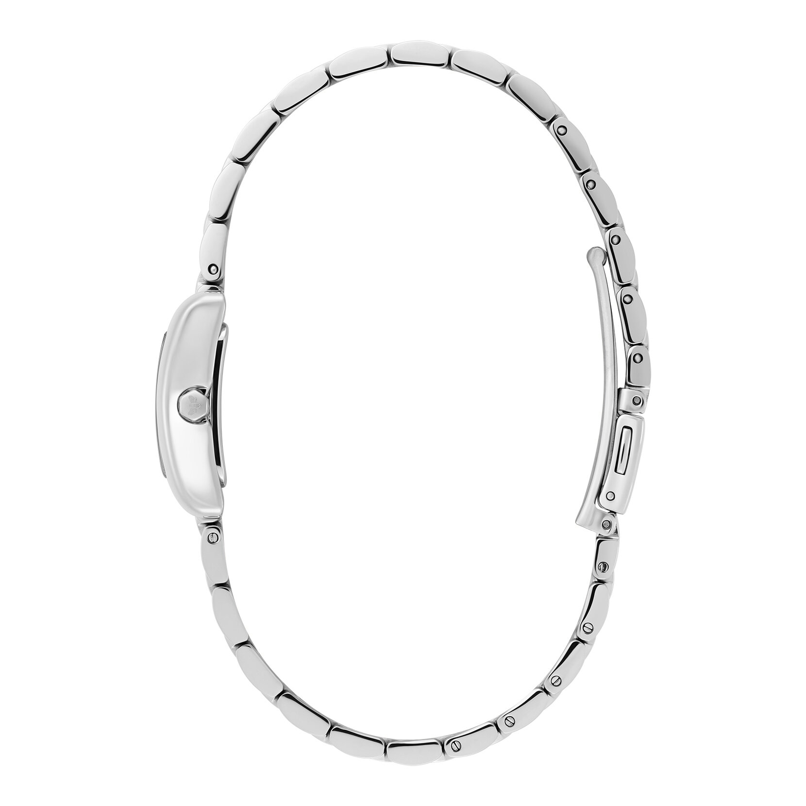 16mm Mini Grove White & Silver Bracelet Watch