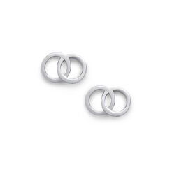 The Classics Interlink Earrings Silver