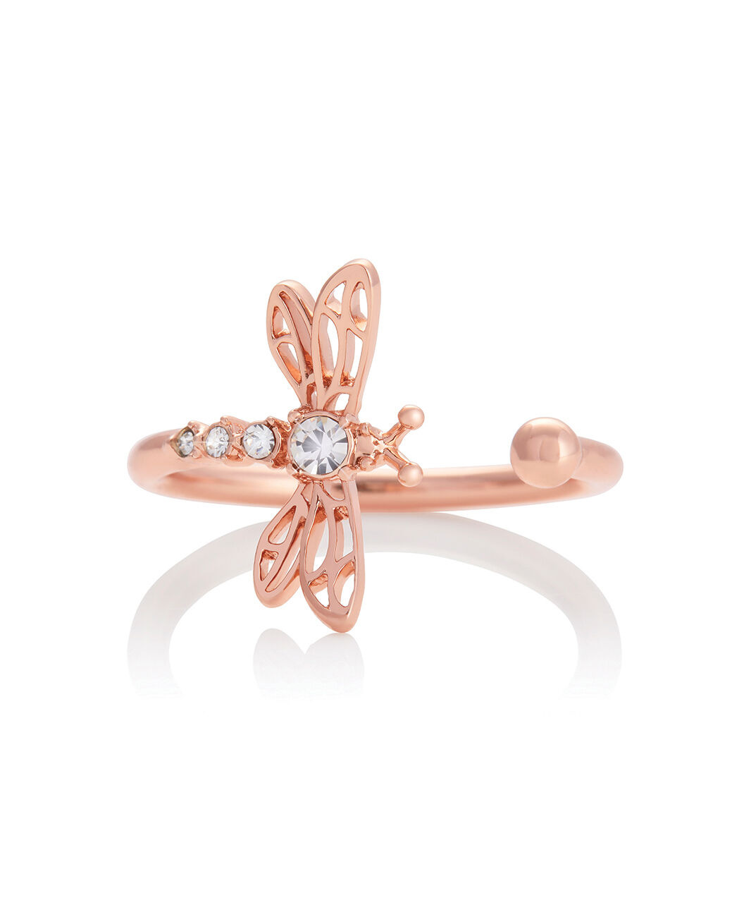 Olivia burton butterfly ring clearance