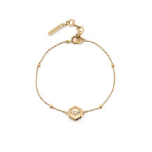 Minima Bee Gold Bracelet