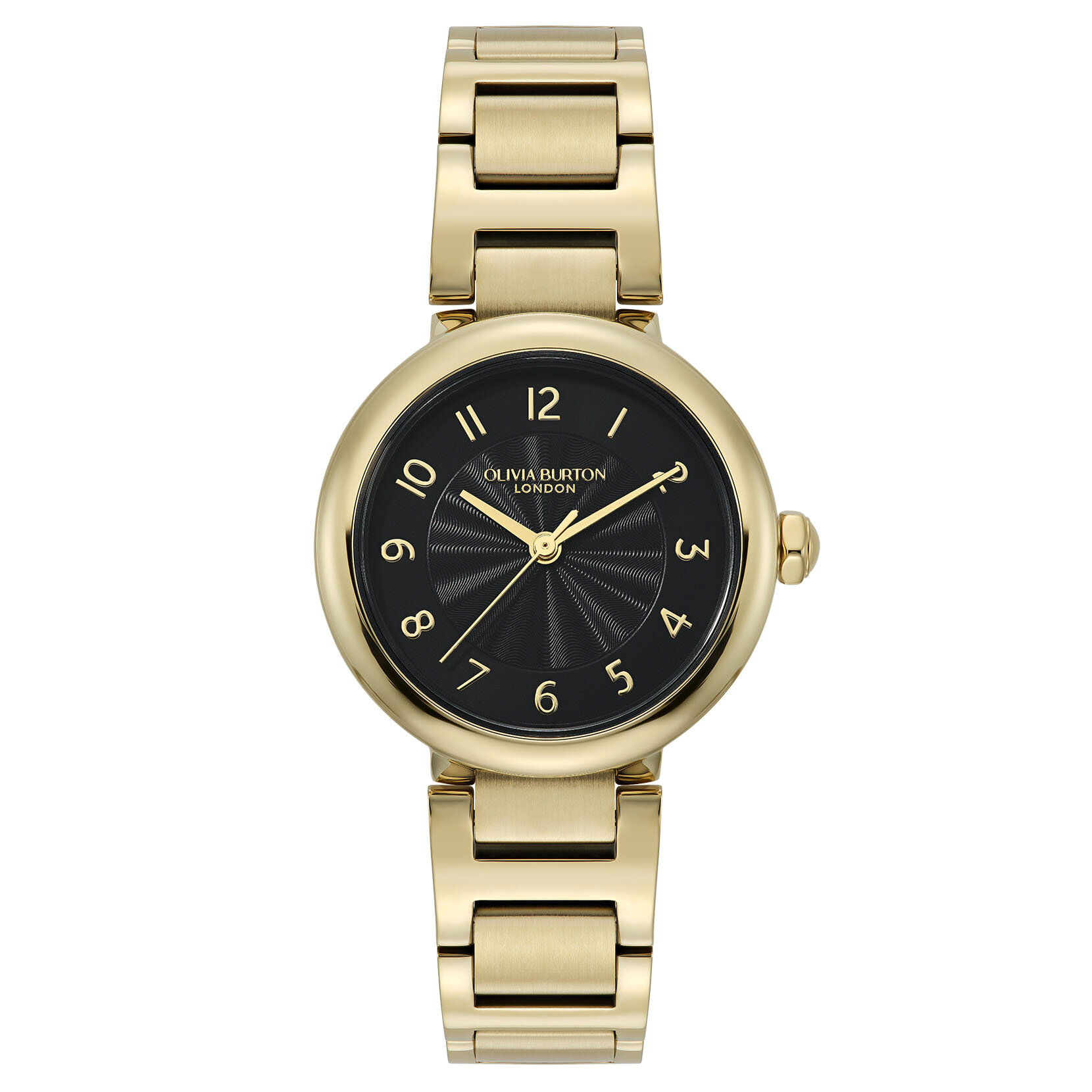 30mm Pembroke Black & Gold Bracelet Watch