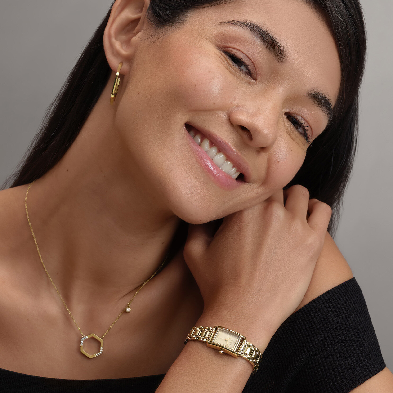 16mm Mini Grove Gold Bracelet Watch