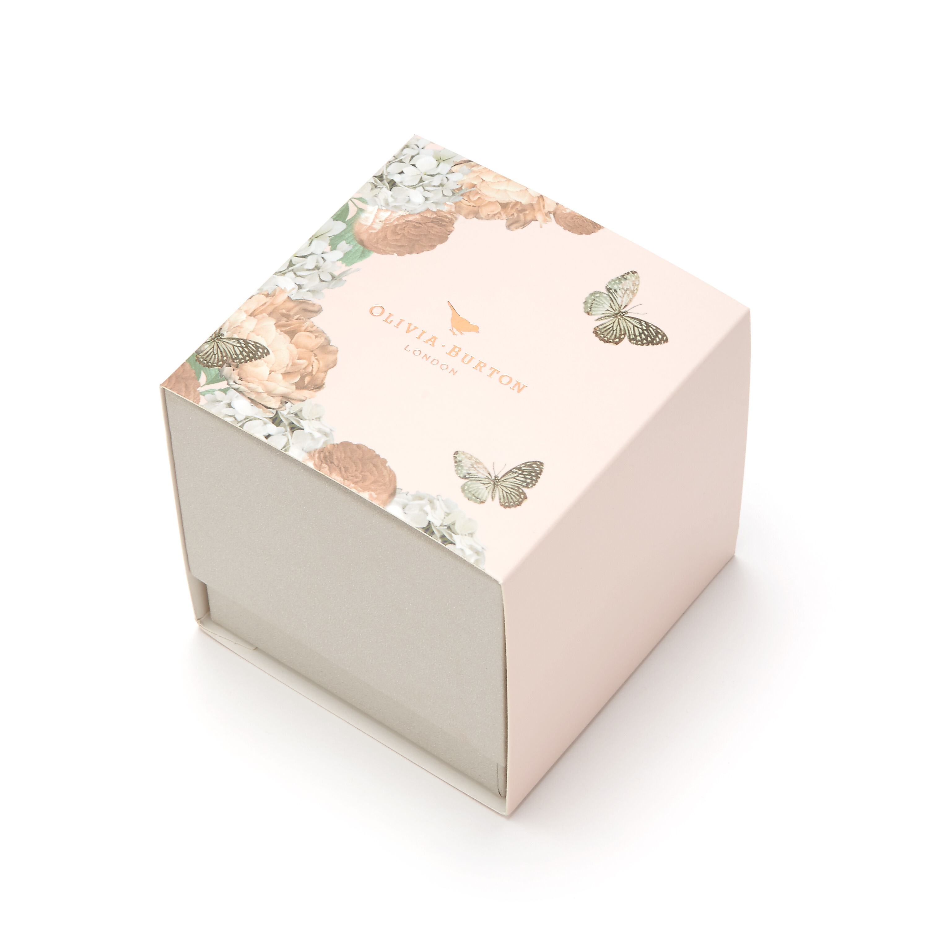 Signature Nude Peach Gift Wrap set Olivia Burton London