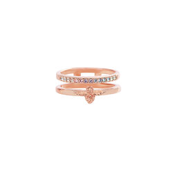 Rainbow Bee Ring Rose Gold (S)
