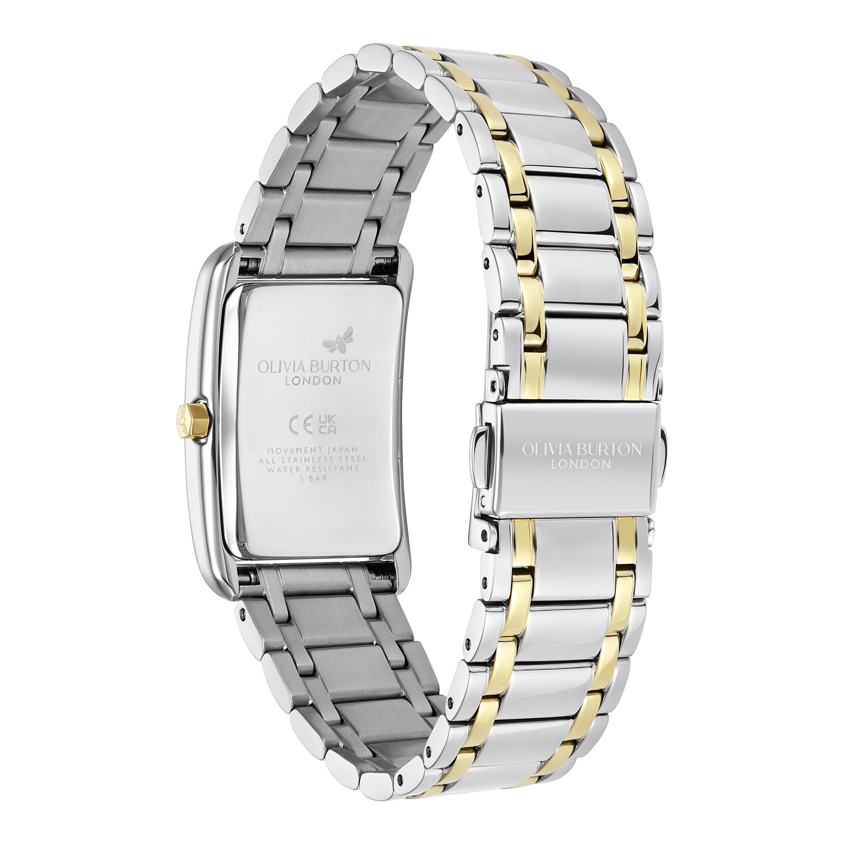 23mm Grove White & Two Tone Bracelet Watch