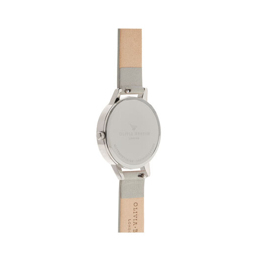 Grey Dial & Silver Watch