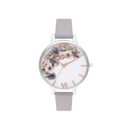 Demi gray Lilac Rose Gold & Silver