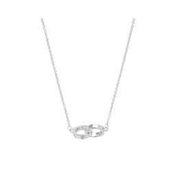 Interlink Necklace Silver