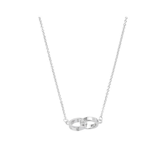 Interlink Necklace Silver