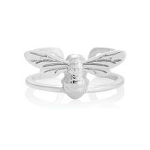 Silver Bee Ring