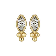 Dainty Gold Plated Stud Earrings
