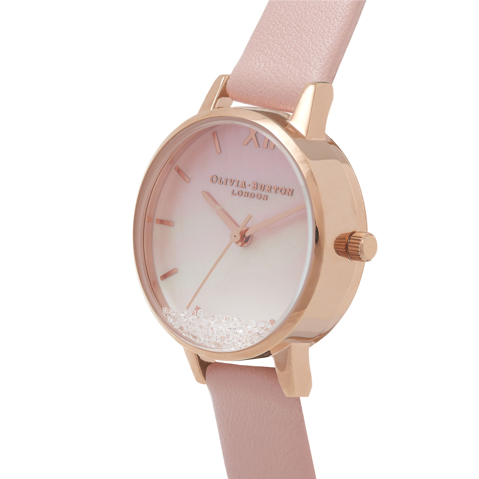 Wishing Waves Midi Dial Pink & Rose Gold Watch