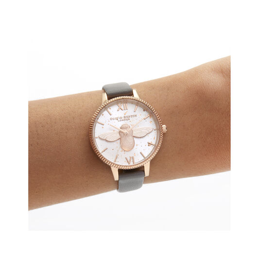 Celestial 3D Bee Demi Dial Watch