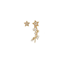 Celestial Star Crawler and Stud Earring