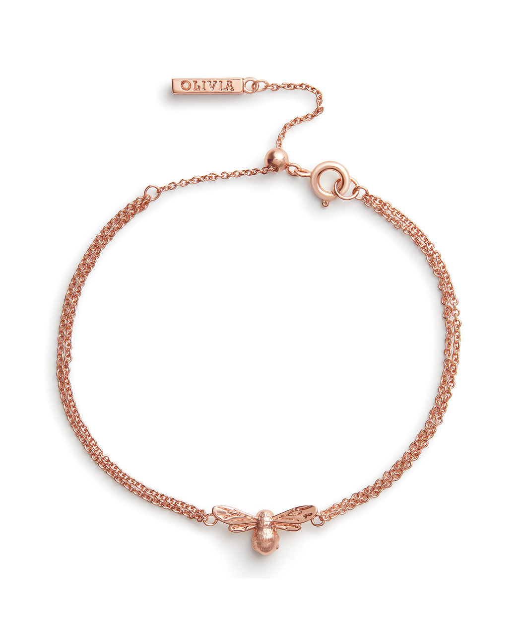 Olivia burton double 2025 ring chain bracelet